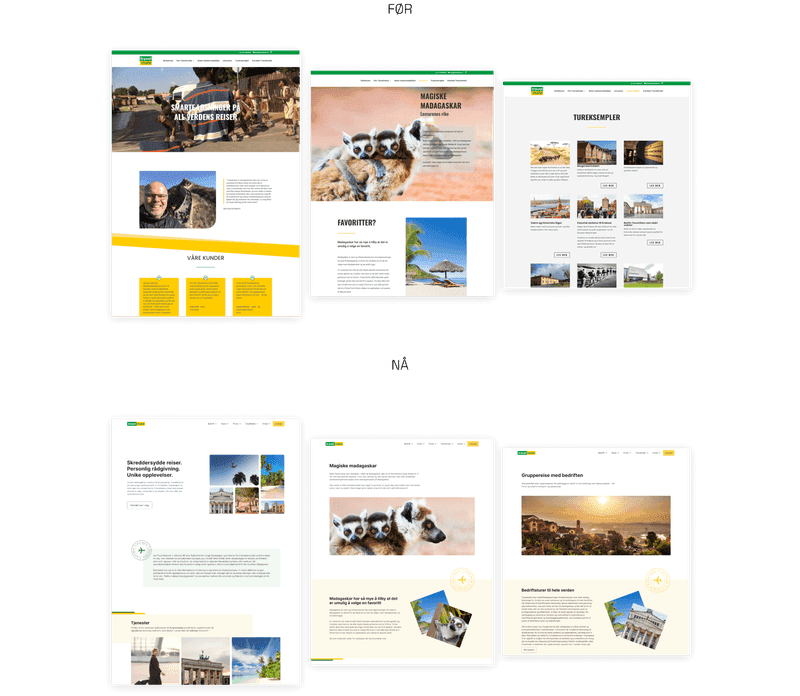 Travelmate — prosjektbilde fra linkutvikling.no